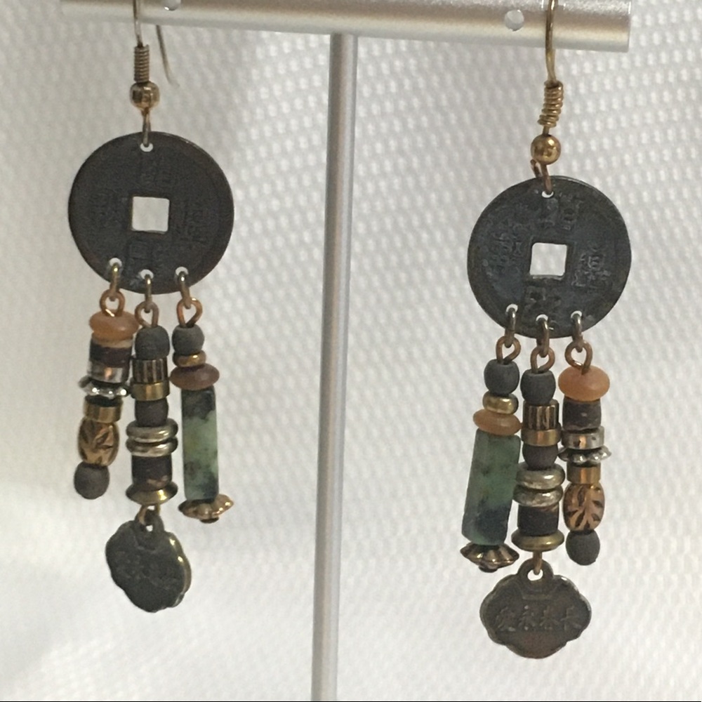 Pair of Boho Style Earrings